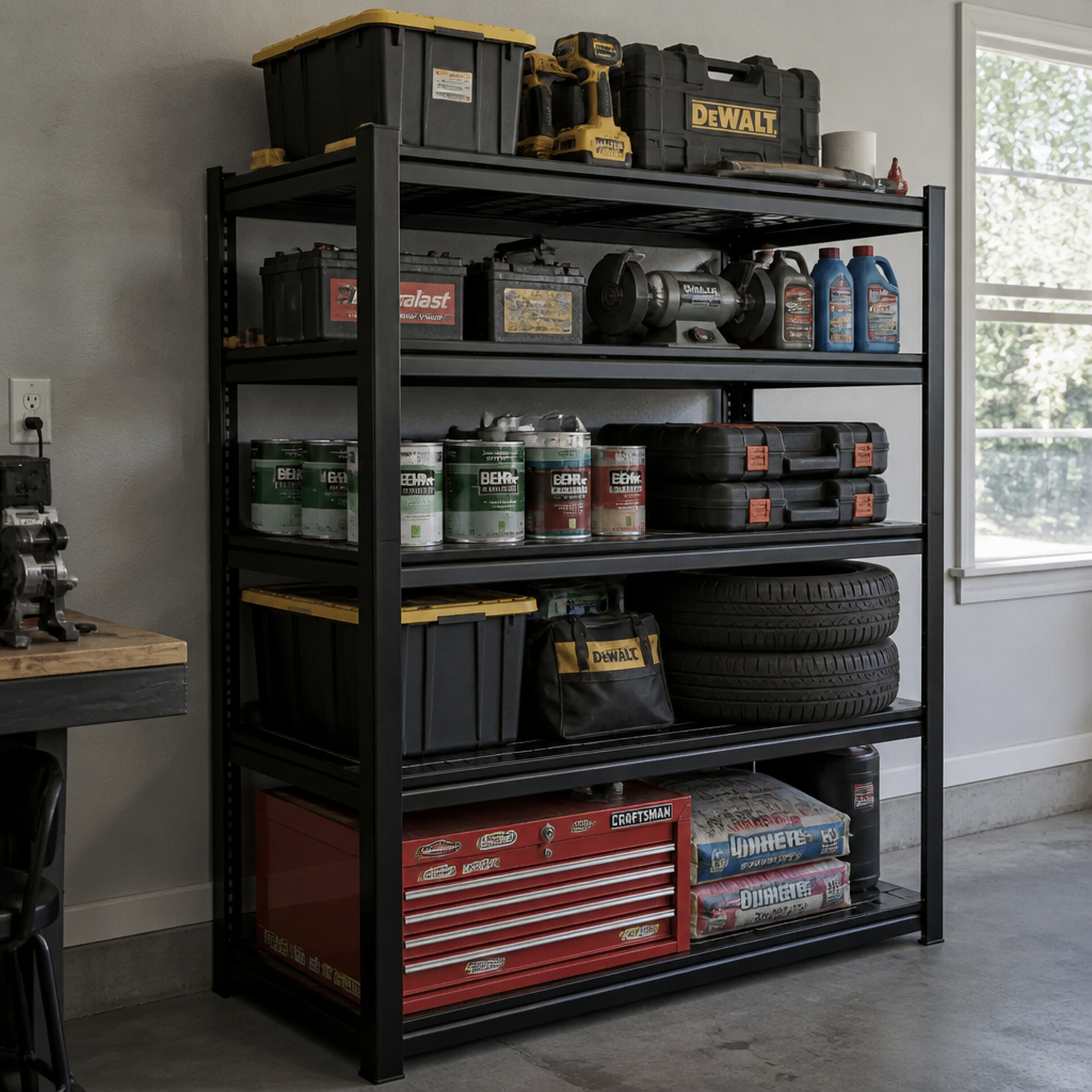 Stowena 60" Heavy-Duty Garage Shelving Unit