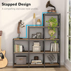 12 Shelf Corner Bookshelf, view 5