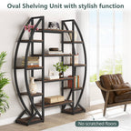 Oval Bookshelf, view 3