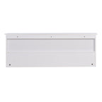 Back panel of wall mounted coat rack, view 5