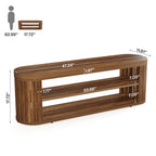 Dimension diagram: 47.24 in wide, 11.81 in deep, 17.72 in tall, 7.09 in shelf clearance