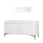 Both pieces closed on white background