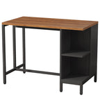 43 inch kitchen island with five shelves on a white background