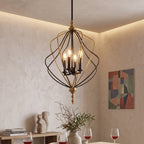 4 Light Chandelier, view 2