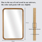 Dimension diagram: 36 in by 24 in with a 0.8 in frame and finger joint detail