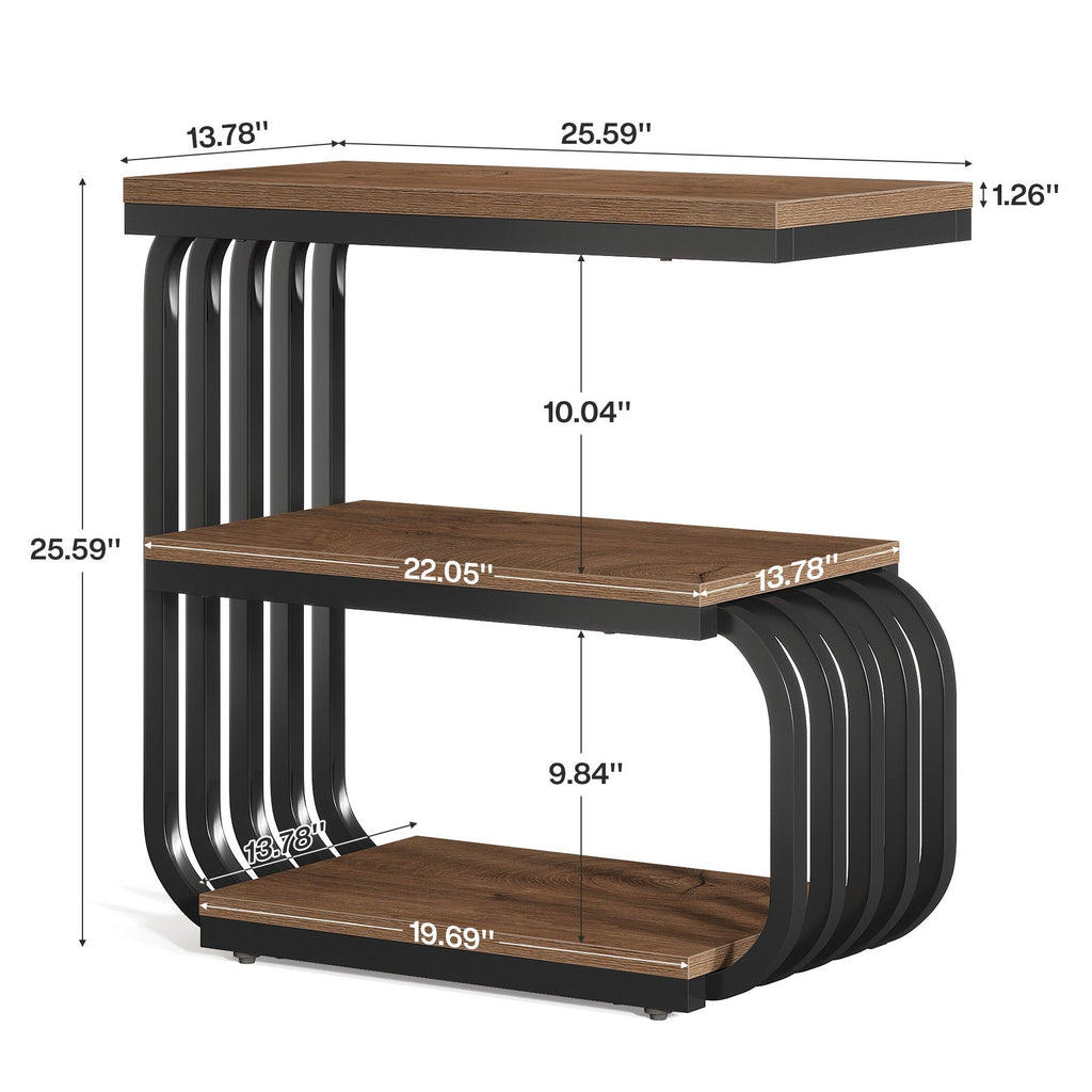 Dimension diagram: 25.59 x 13.78 x 25.59 in with 1.26 in top thickness