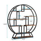 Dimension diagram showing 59.05 by 11.81 by 62.59 inches with each shelf width marked